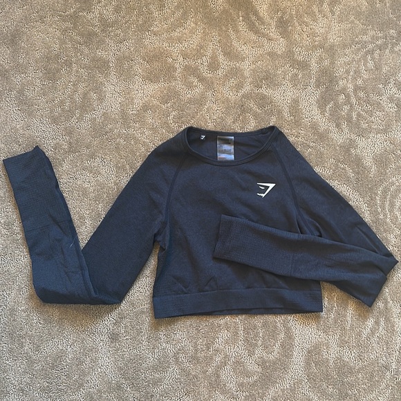 Long sleeve crop top - Picture 3 of 5